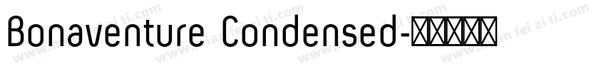 Bonaventure Condensed字体转换
